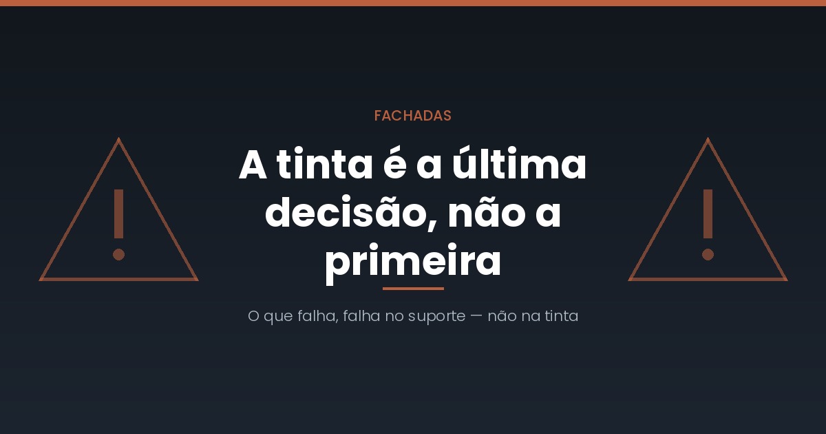 Pintura de fachadas: como comparar orçamentos que parecem iguais